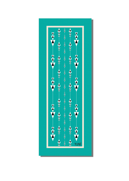 Yune Trekk Travel Yoga Mat - Reed Collection