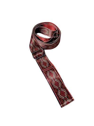 Yune Yoga Moab Sunset Yoga Strap - Red