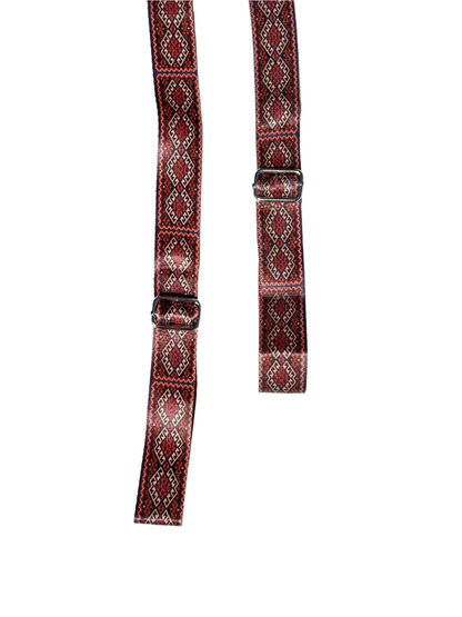 Yune Yoga Moab Sunset Yoga Strap - Red