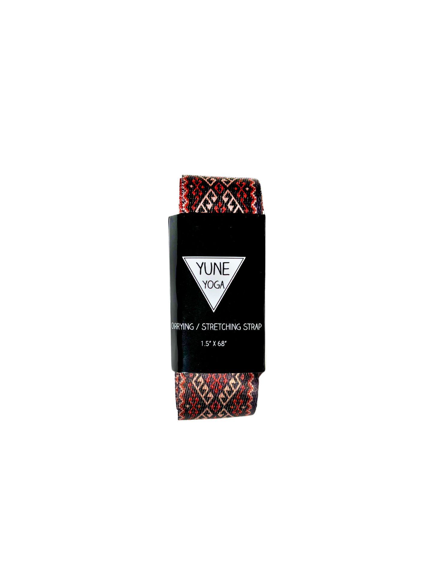 Yune Yoga Moab Sunset Yoga Strap - Red