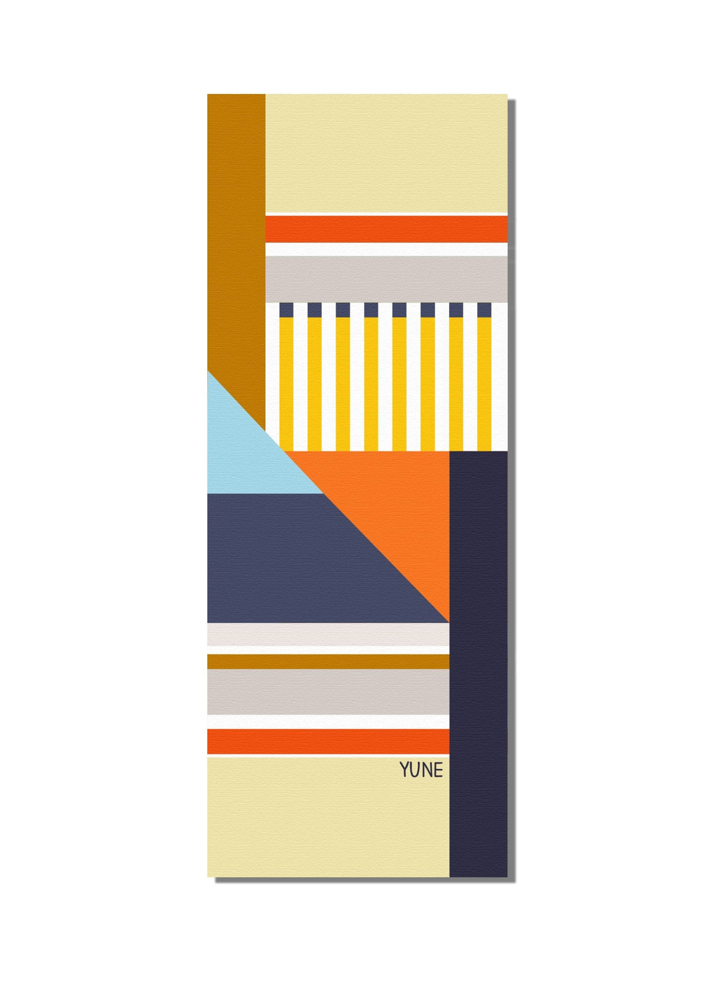 Yune Trekk Travel Yoga Mat - Reed Collection