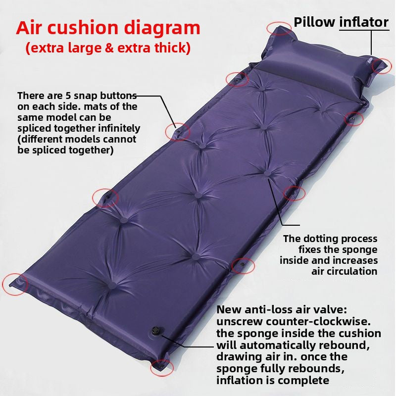 Self-Inflating Camping Mat Portable Sleeping Pad