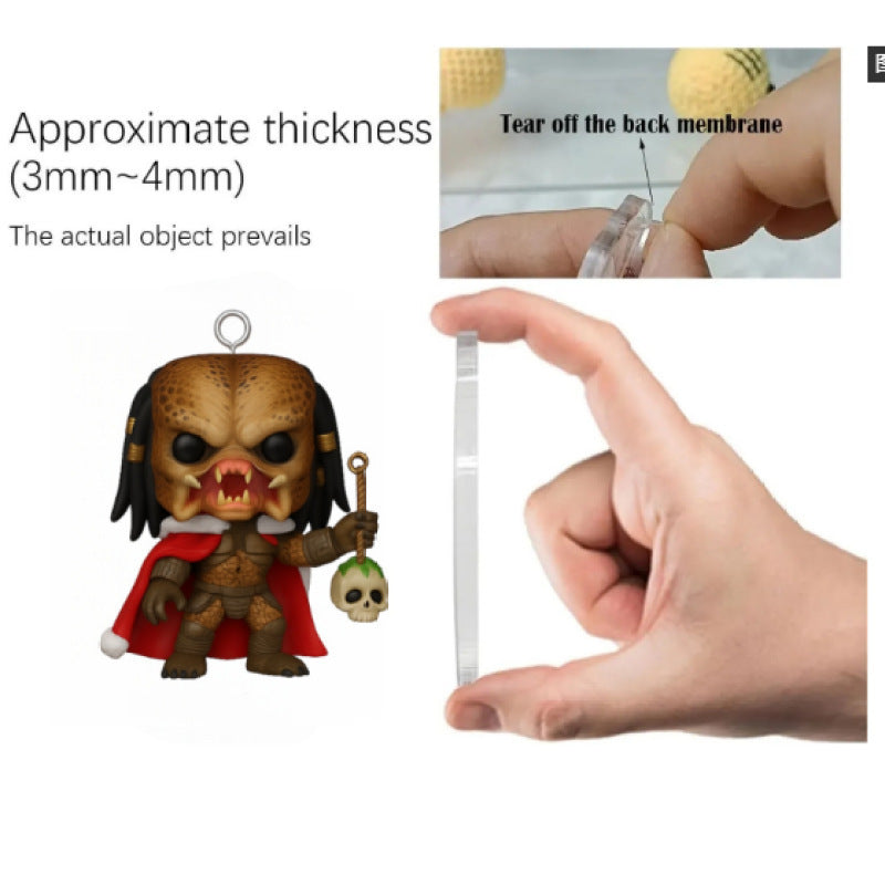 Themed Acrylic Christmas Tree Ornament Blind Box