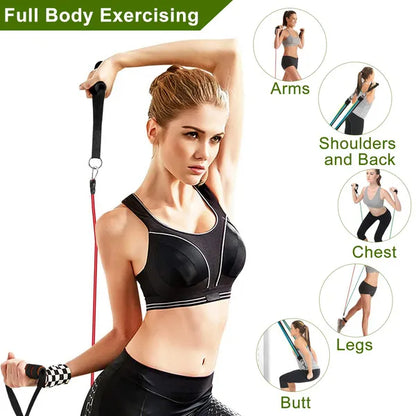 11 Pcs Resistance Bands Workout Set 8