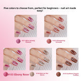 Cat-eye nail polish gel