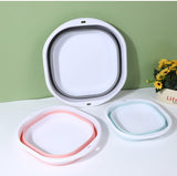 Foldable Portable Plastic Washbasin for Travel Outdoor Baby Bathing
