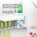 Smart Wall-Mounted UV Toothbrush Sterilizer
