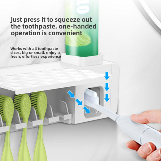 Smart Wall-Mounted UV Toothbrush Sterilizer