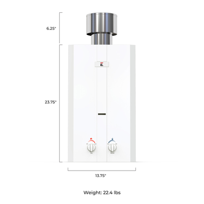 Eccotemp L10 Portable Tankless Water Heater with Pump and Strainer