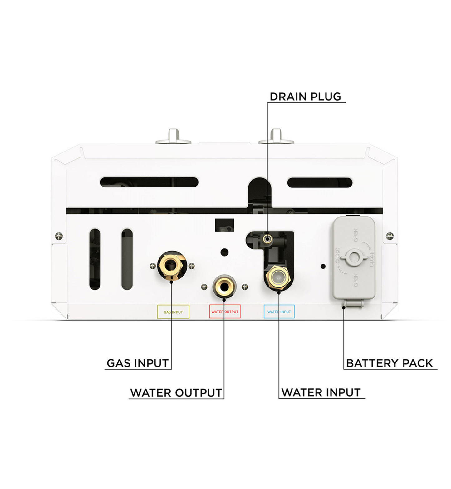 Eccotemp L10 3.0 GPM Portable Tankless Water Heater Shower Set