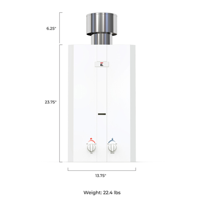 Eccotemp L10 Tankless Water Heater with Pump and Shower Set