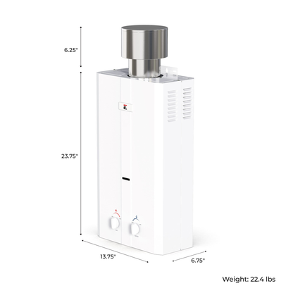 Eccotemp L10 Tankless Water Heater with Pump and Shower Set