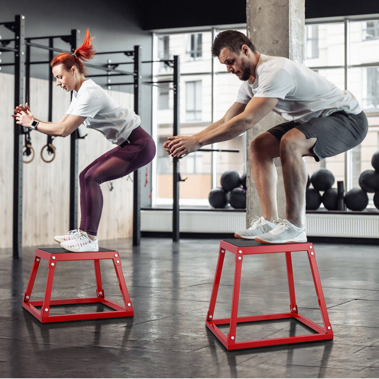12-inch plyometric jump box secondary angle