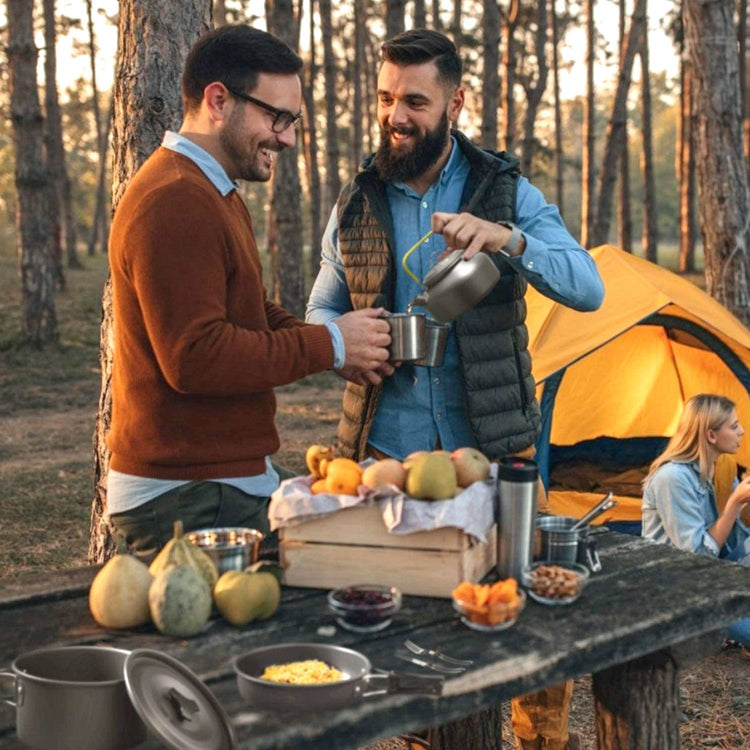 Arbasa 12-Piece Camping Cookware Set alternate angle