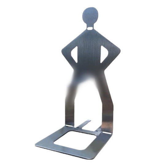 Stainless Steel BBQ Sausage Holder Outdoor Human-Shaped Barbecue Rack