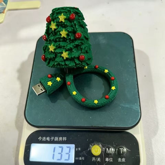 Christmas tree USB projection lamp