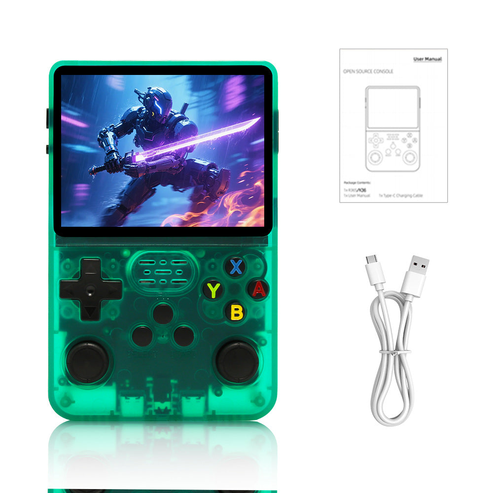 R36S Handheld Retro Game Console with Dual System