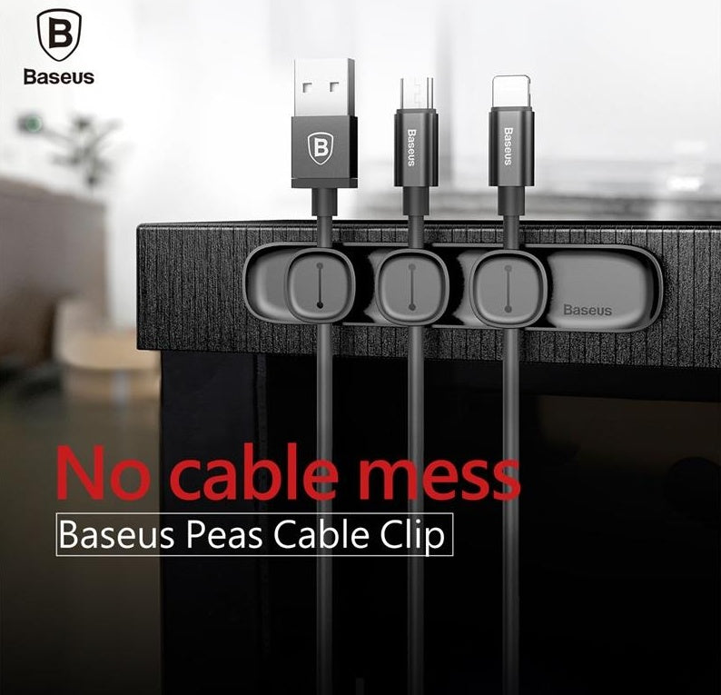 Close-up of the magnetic clasp that snaps cables into place