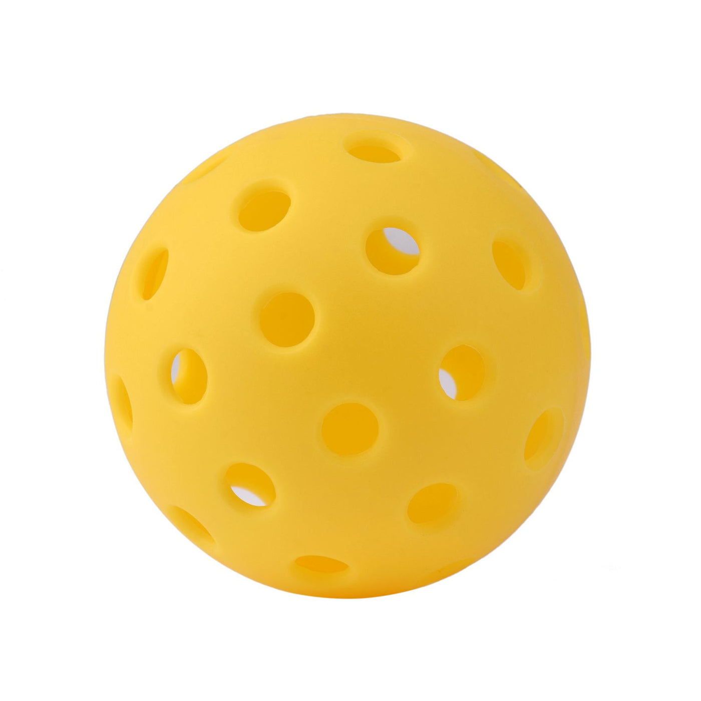 Outdoor pickleball set with 40 and 26 hole balls, full product view