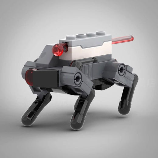 Robot dog fighter model assembled toy product image 2