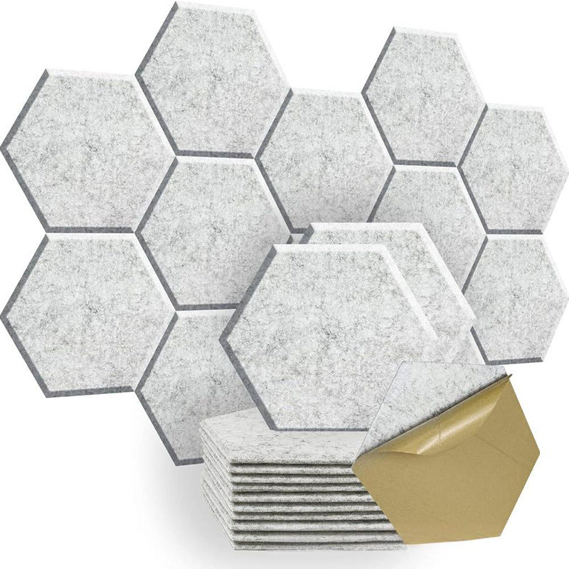 Hexagonal grille acoustic panel