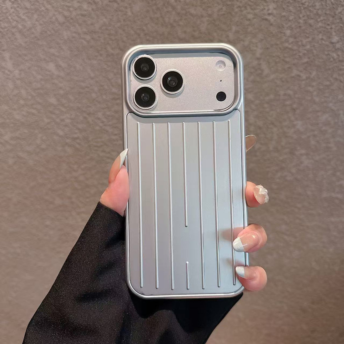 Metal Stripe Phone Case for iPhone Series