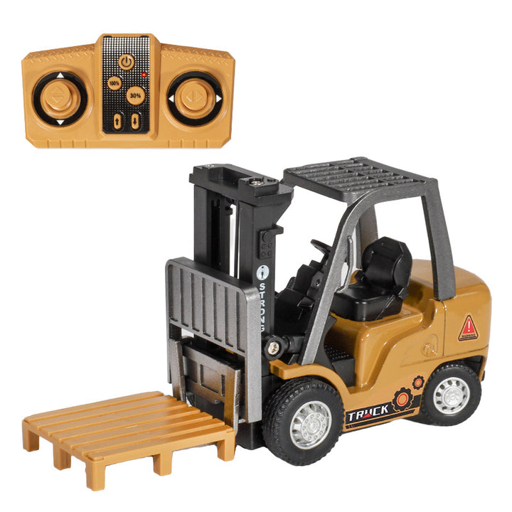 Miniature remote-controlled forklift