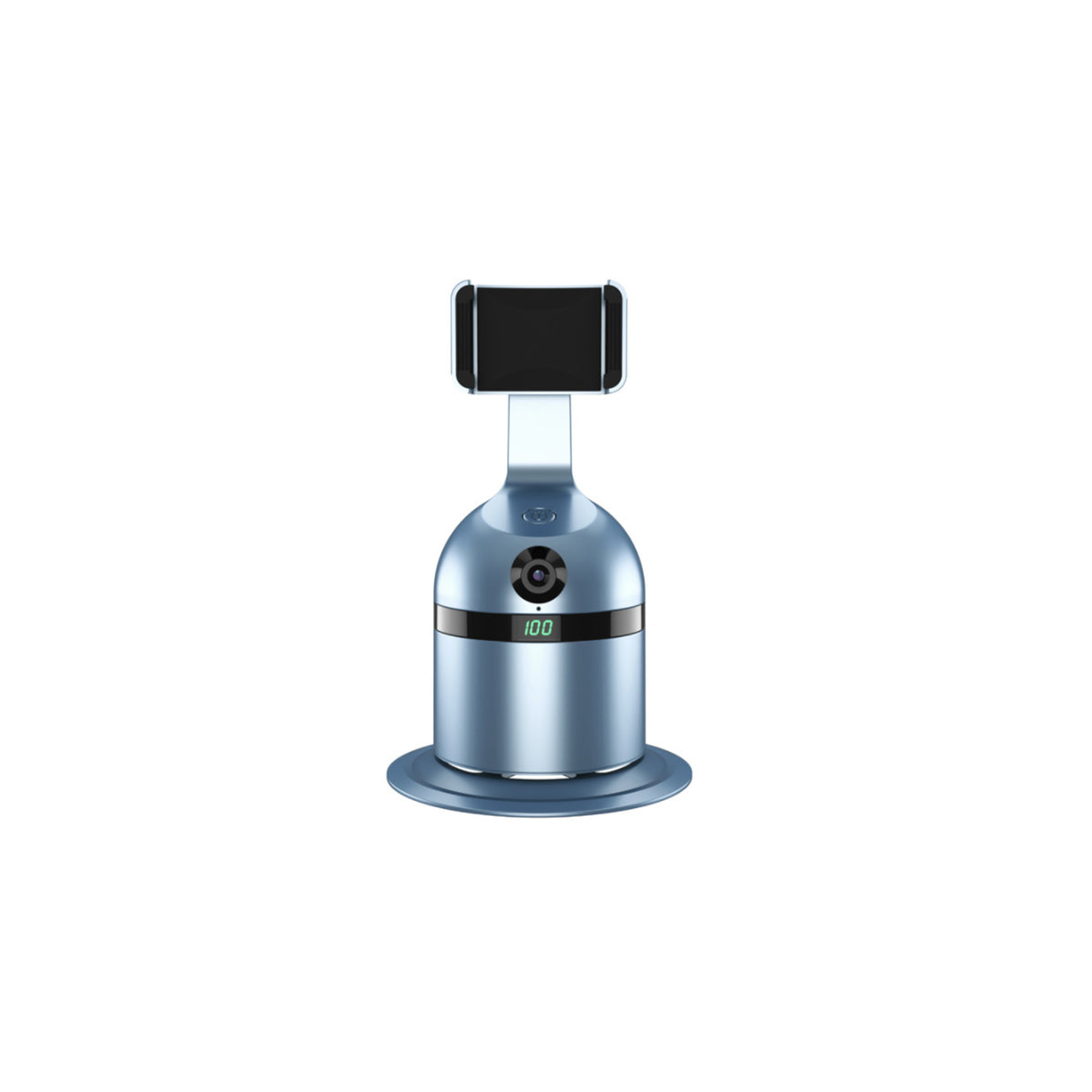 3-in-1 360° Auto-Tracking Phone Videographer & Speaker