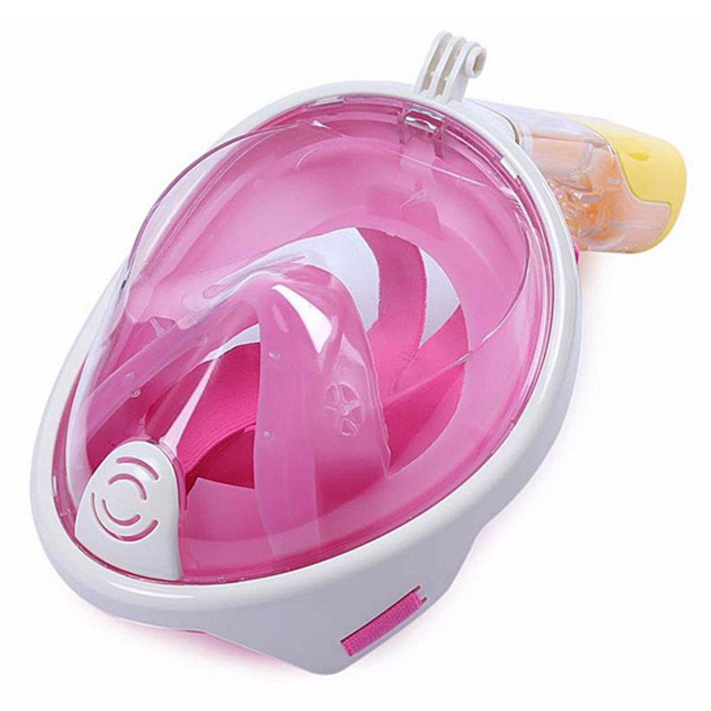 Full Face Snorkel Mask with GoPro-Compatible Mount