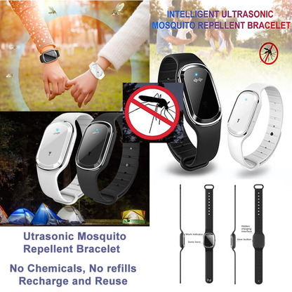 Super Shield Ultrasonic Mosquito Repellent Watch Band