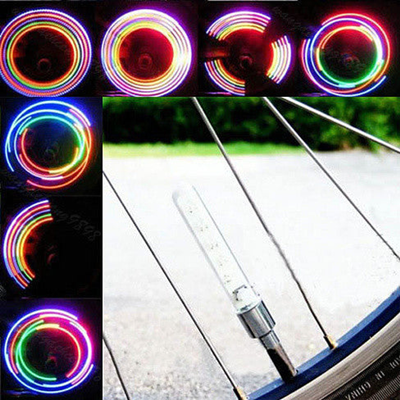 Multi LED Bike Wheel Lights (2-Pack)