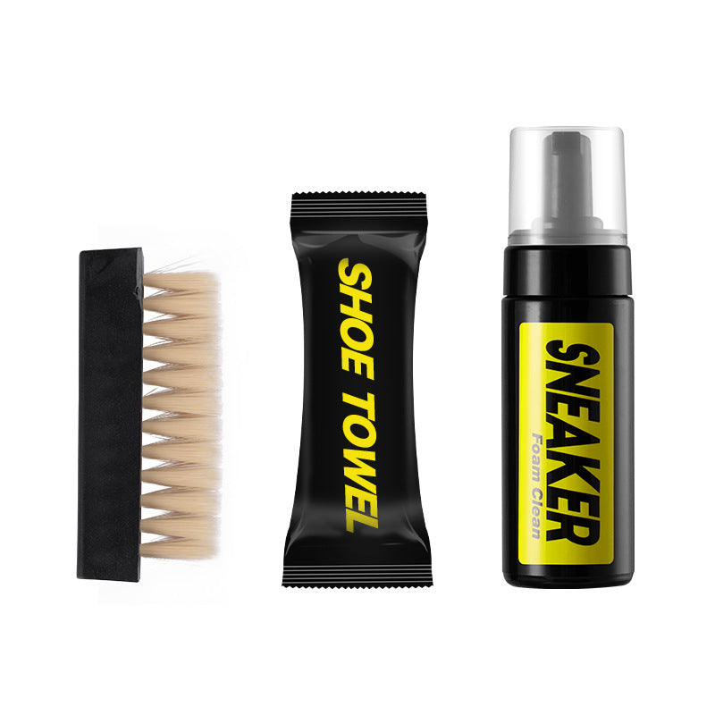 Sneaker Cleaning Kit with Foam and Brushes