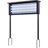 Outdoor mosquito control lights in the community