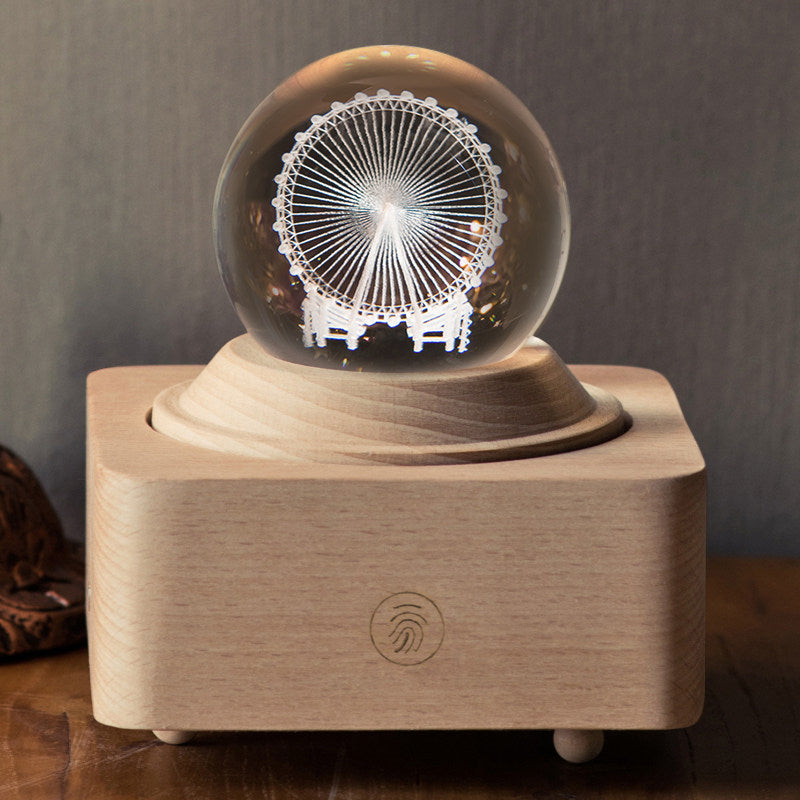 Crystal Ball Bluetooth Music Box Speaker