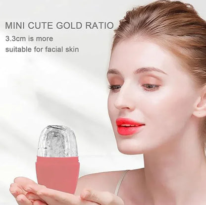Ice face roller skincare