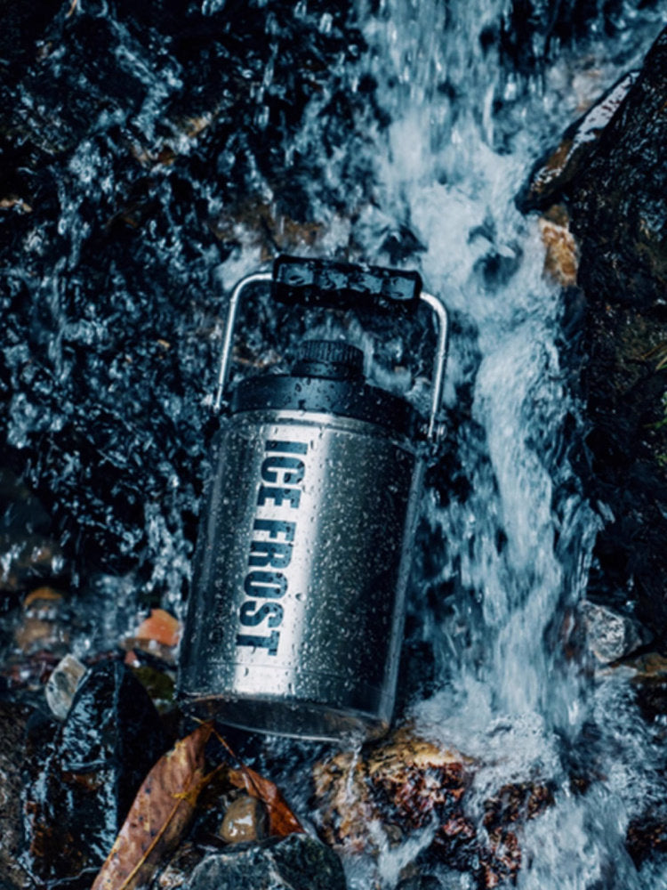 Portable Ice Bucket for Outdoor Camping