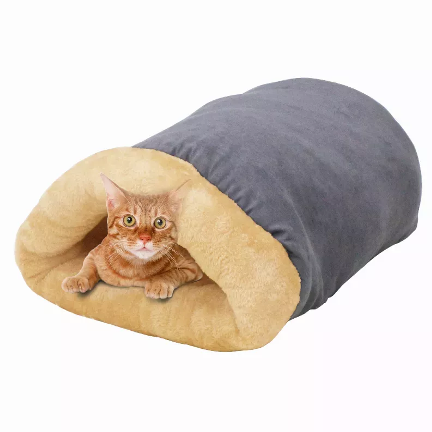 GOOPAWS Burrow Bed Grey