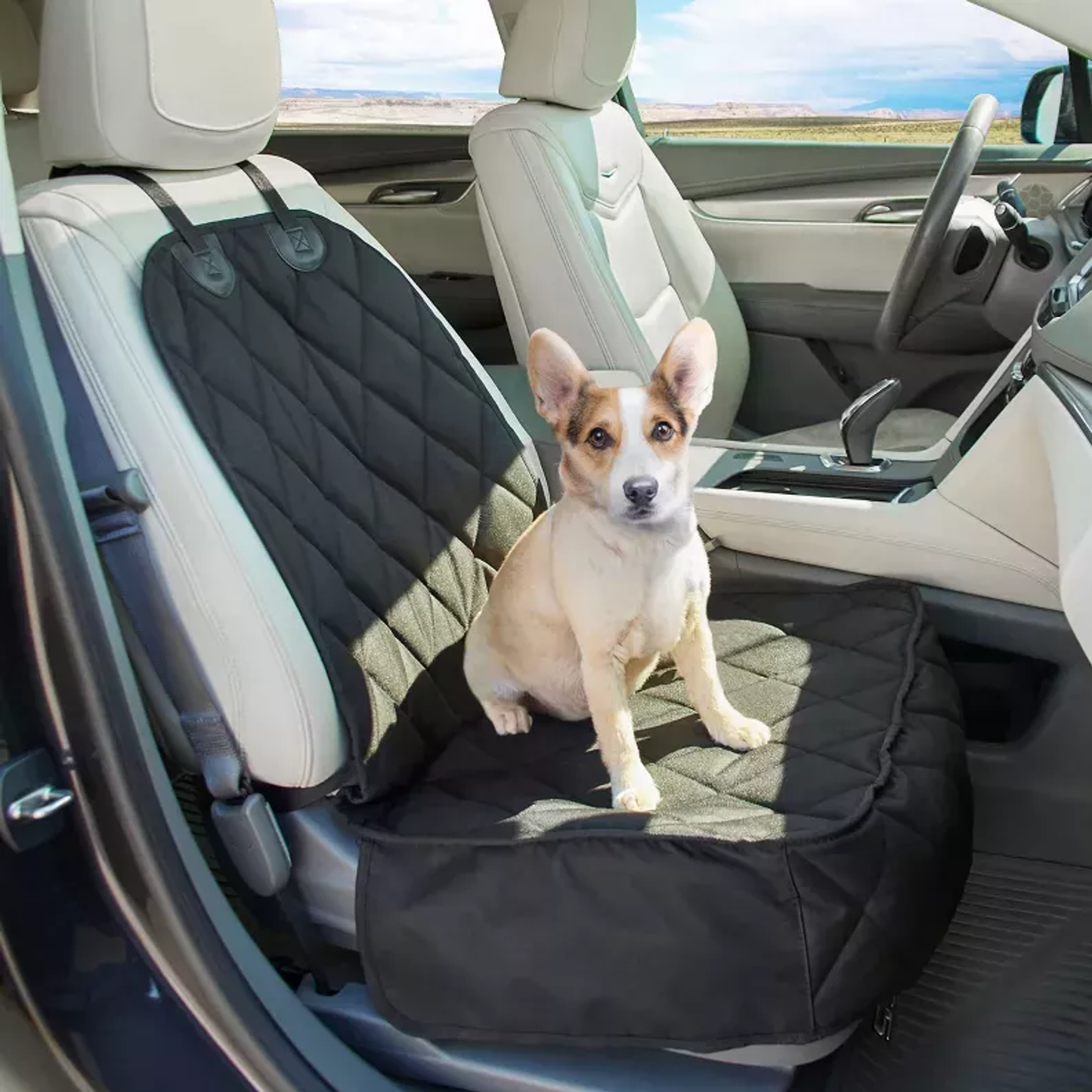 GOOPAWS Car Seat Cover Black