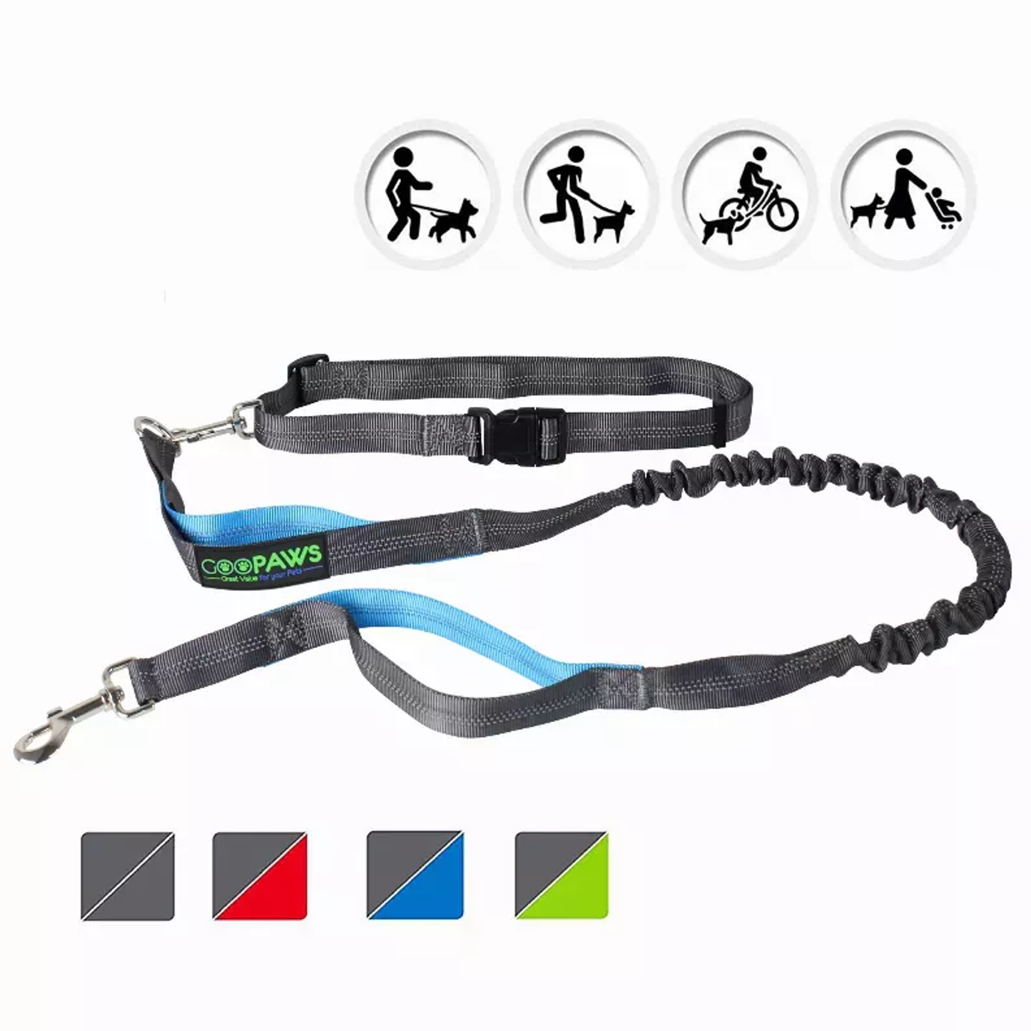 JESPET Hands Free Dog Leash for Running