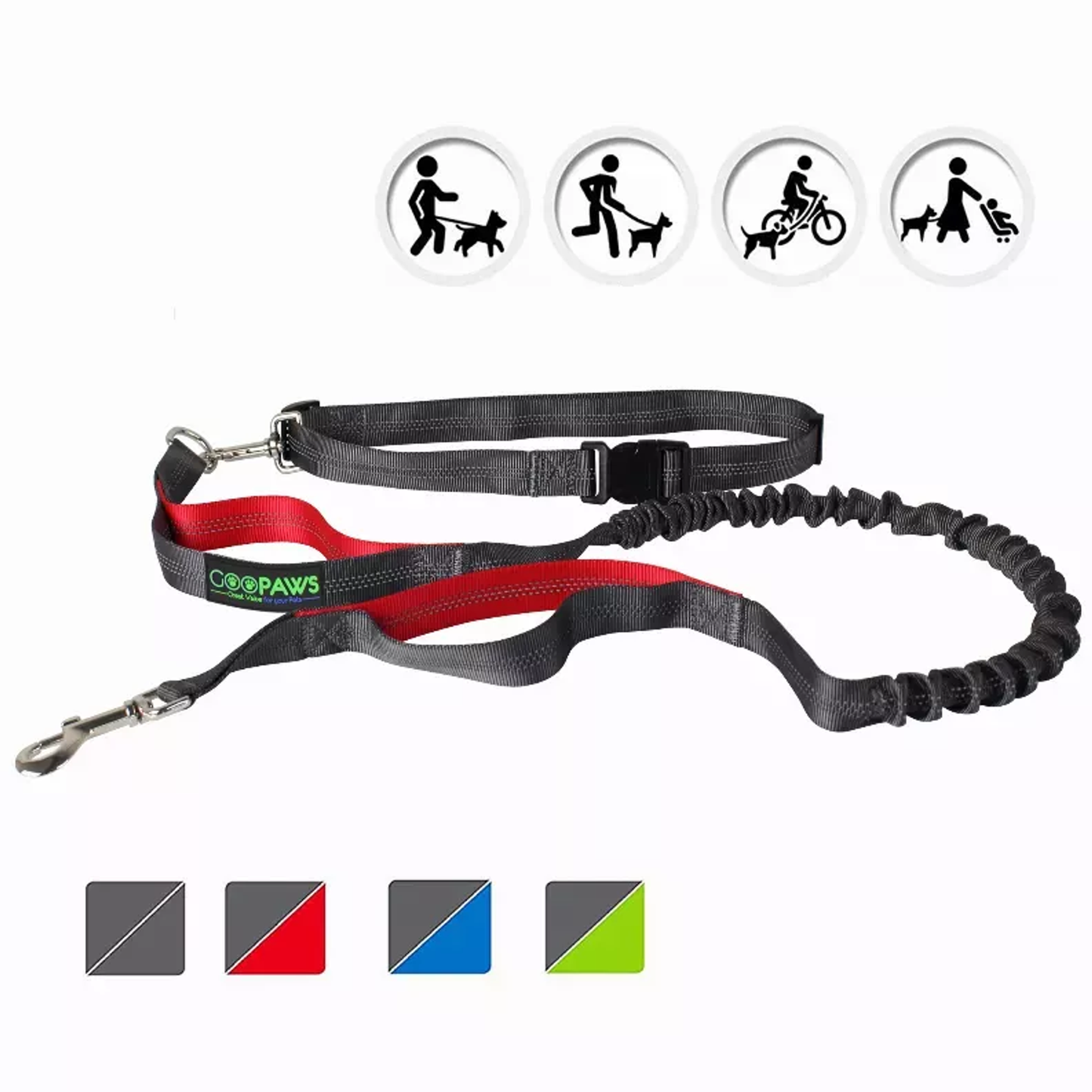 JESPET Hands Free Dog Leash for Running