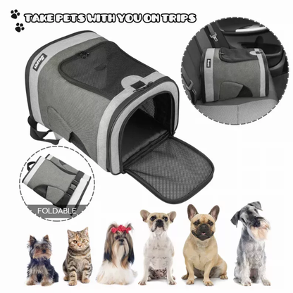JESPET Pet Backpack Carrier for Small Dogs