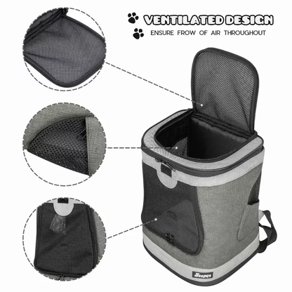 JESPET Pet Backpack Carrier for Small Dogs