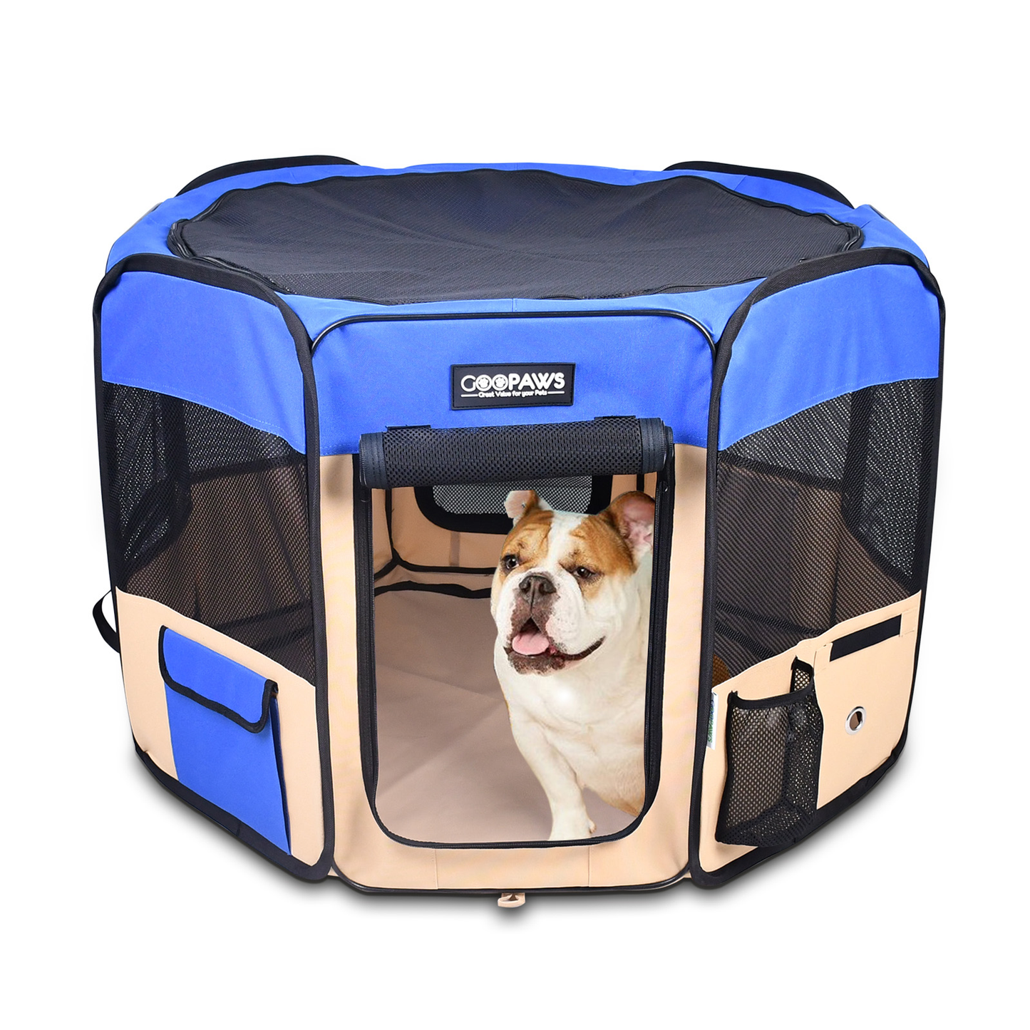 JESPET Portable Soft Dog Playpen & Kennel