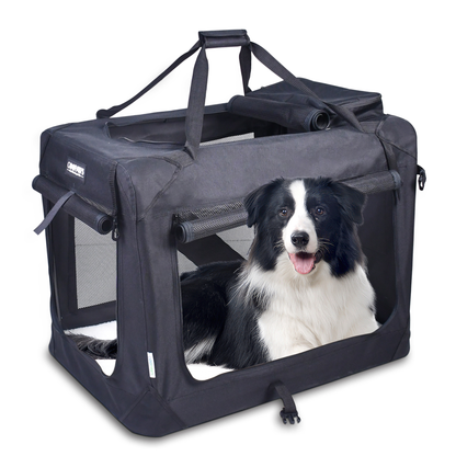 JESPET 3-Door Soft Pet Crate Kennel