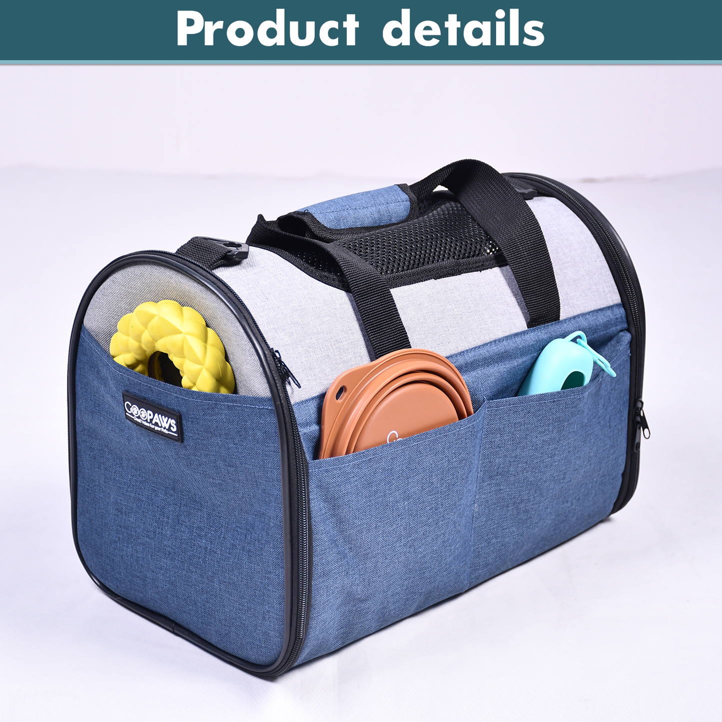JESPET Soft-Sided Kennel Pet Carrier
