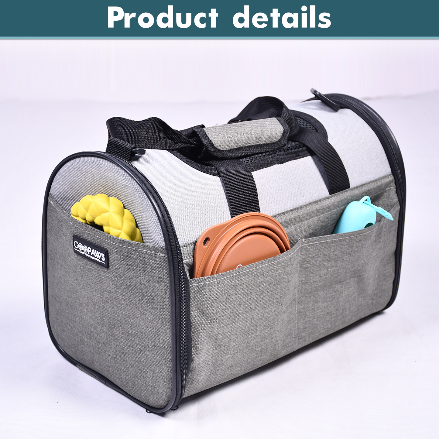 JESPET Soft-Sided Kennel Pet Carrier
