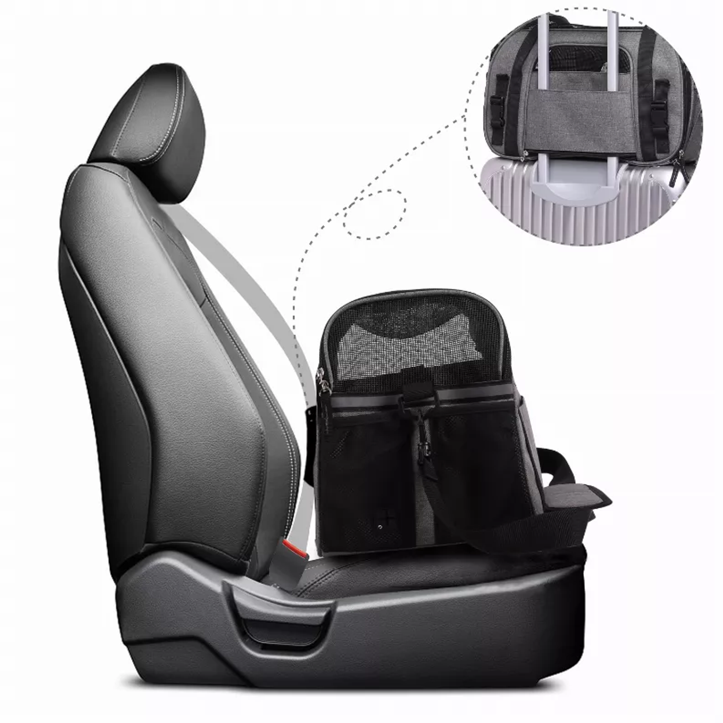 JESPET Soft-Sided Kennel Pet Carrier