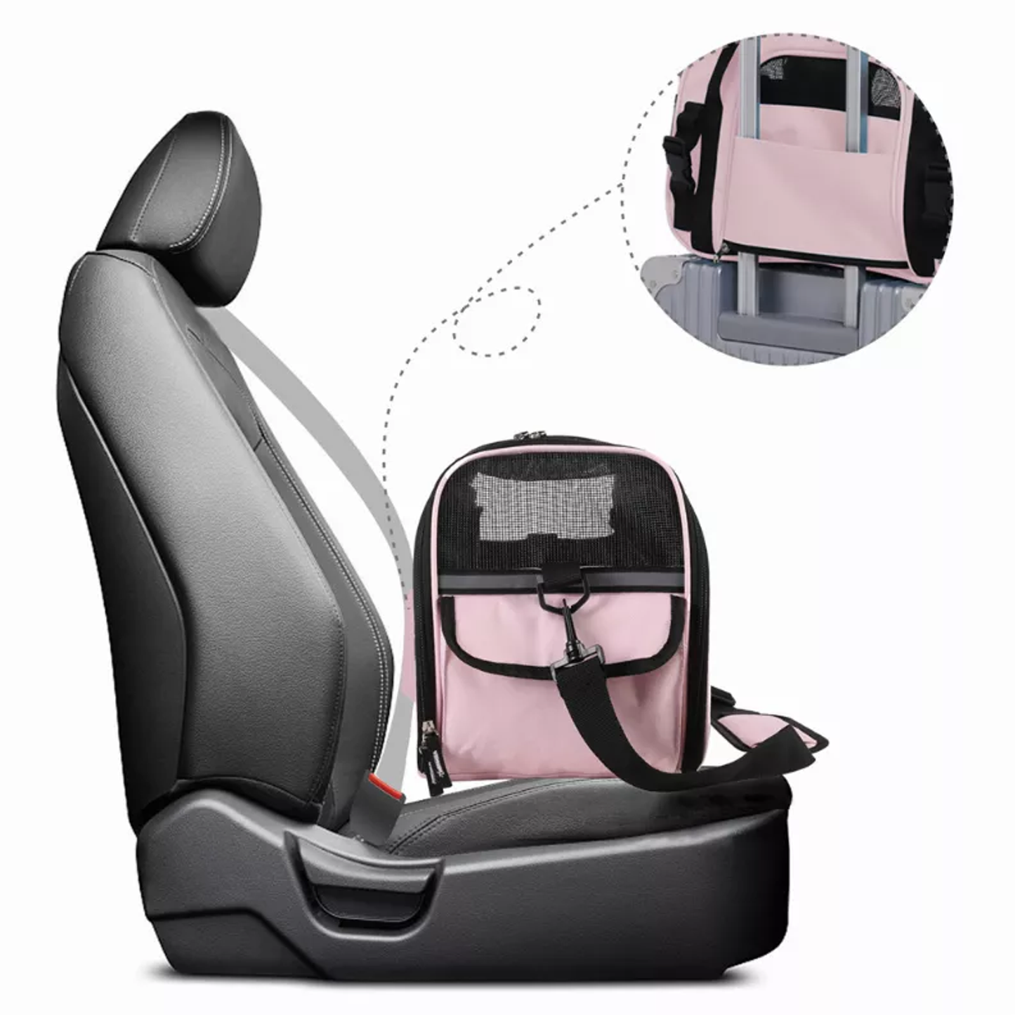 JESPET Soft-Sided Kennel Pet Carrier