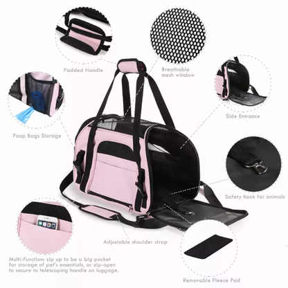 JESPET Soft-Sided Kennel Pet Carrier