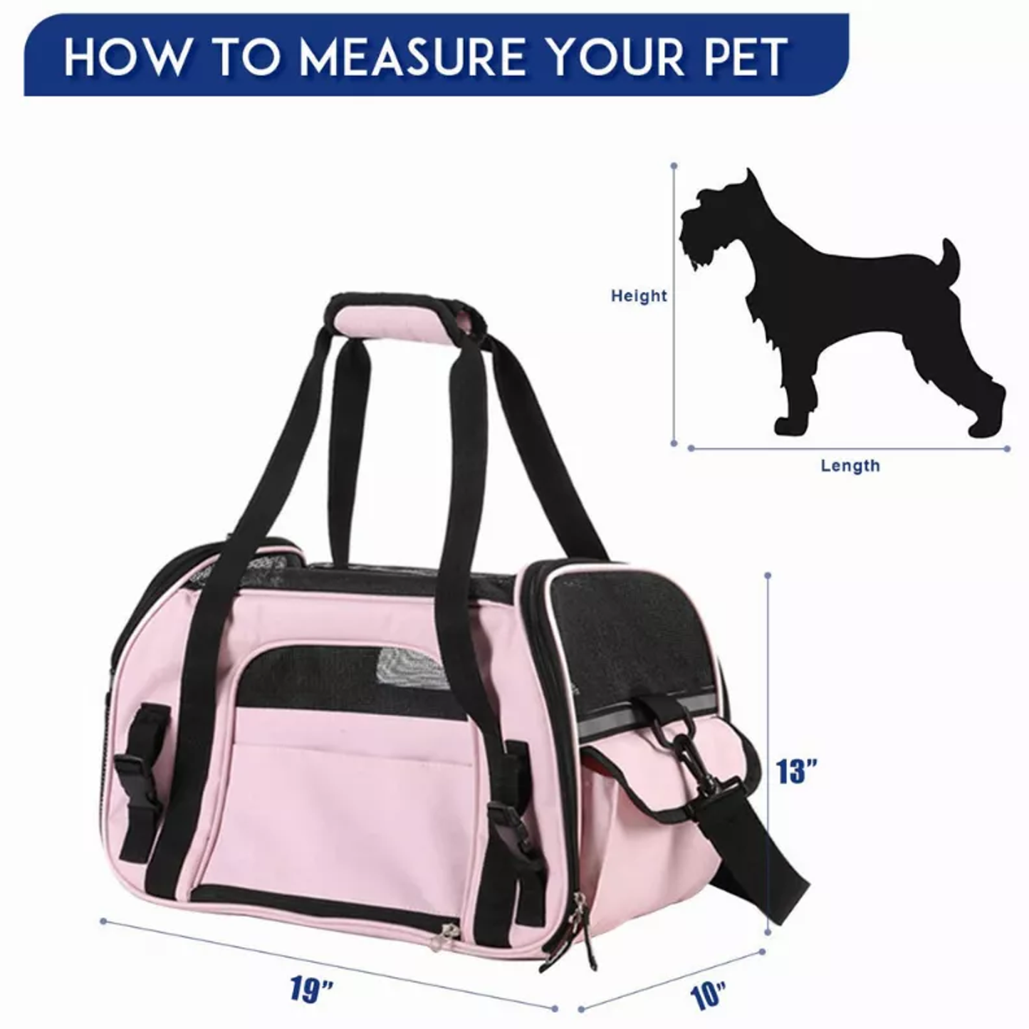 JESPET Soft-Sided Kennel Pet Carrier